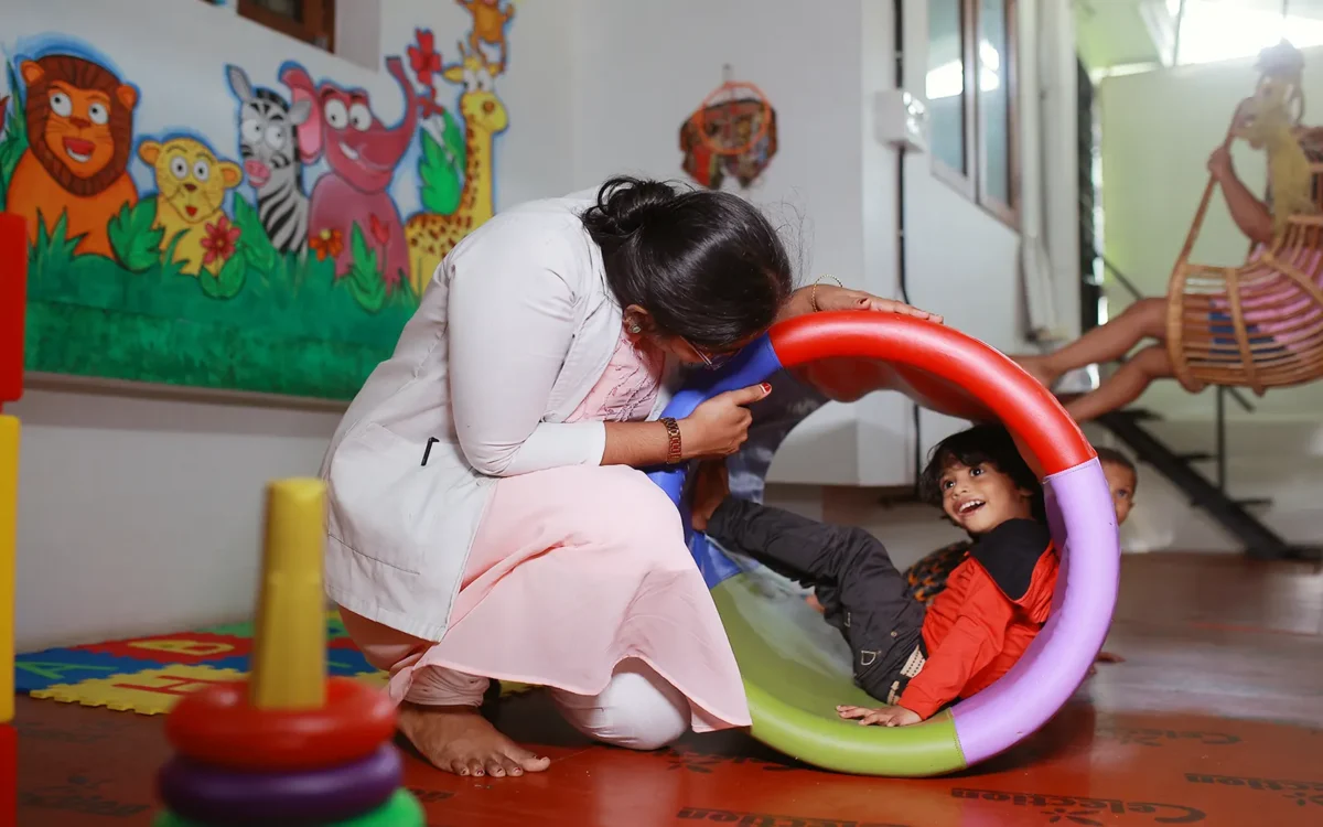 Play Group Therapy at Speech therapy and Special Child Education Center